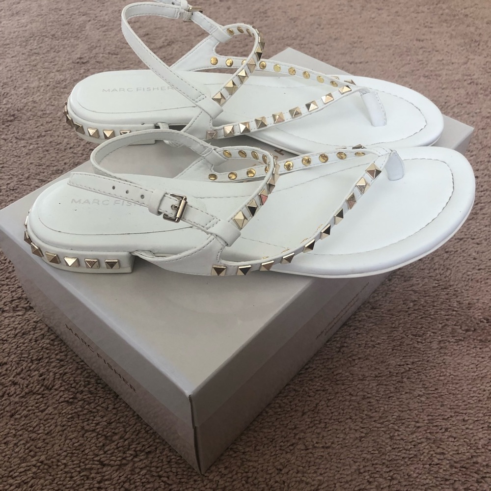 Marc Fisher Studded Sandals size 9.5